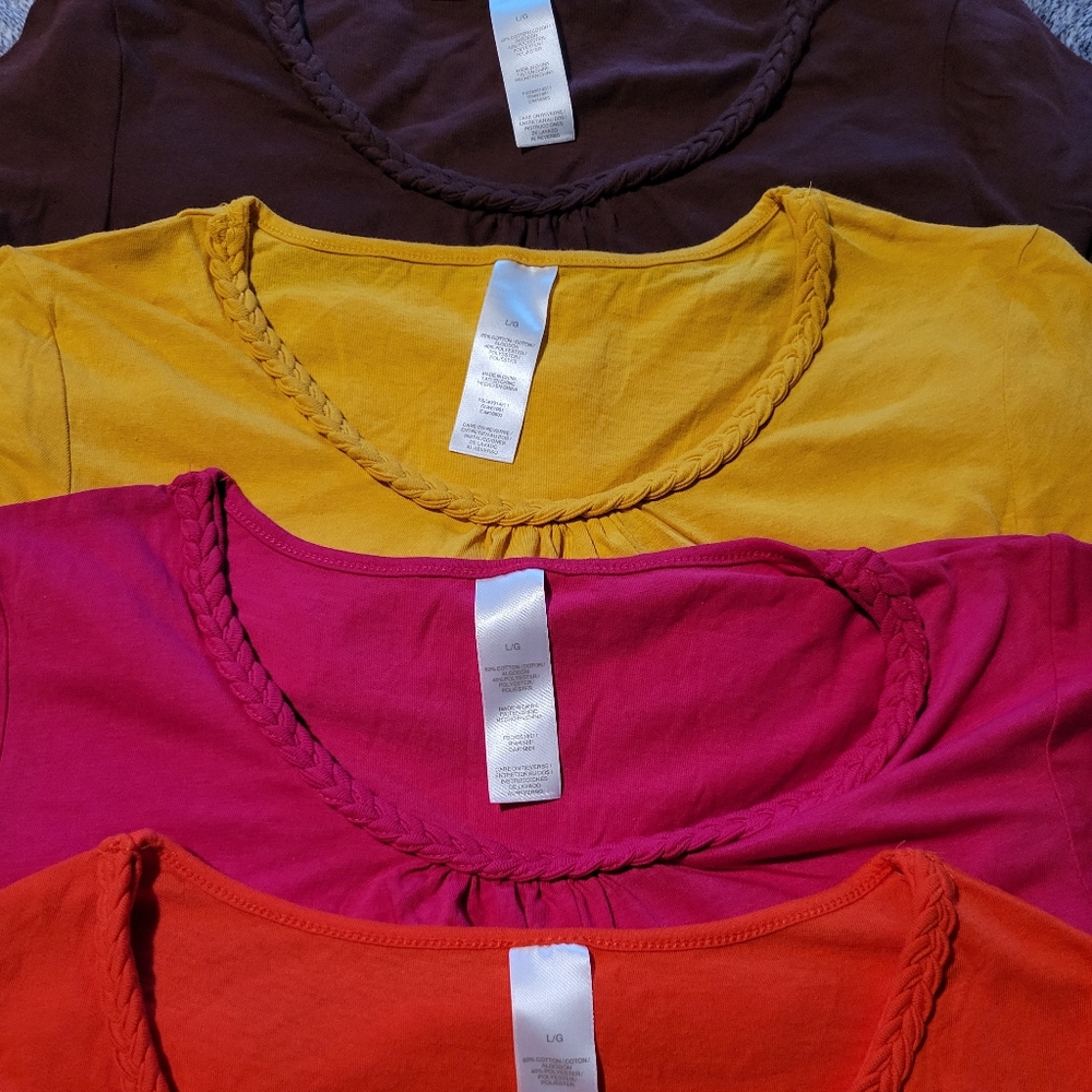 4 women's shirts